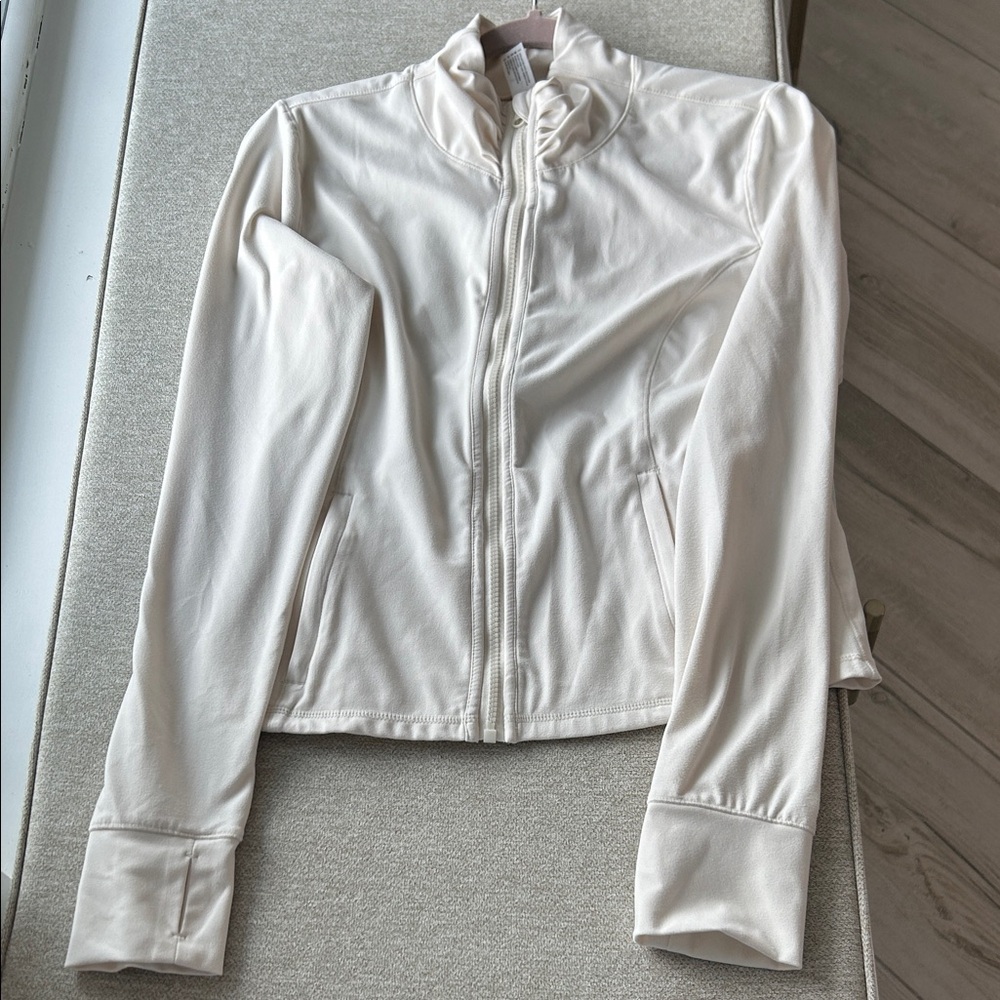 90 Degree By Reflex Cream Utility Jacket